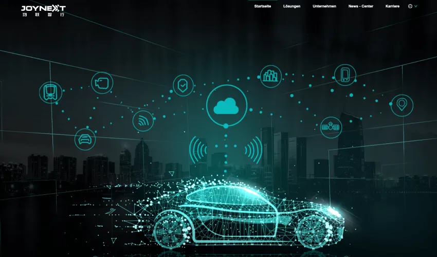 Screenshot of JOYNEXT Technologies website