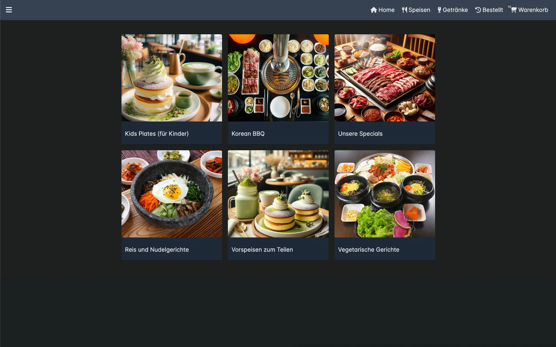 Restaurant Order Old